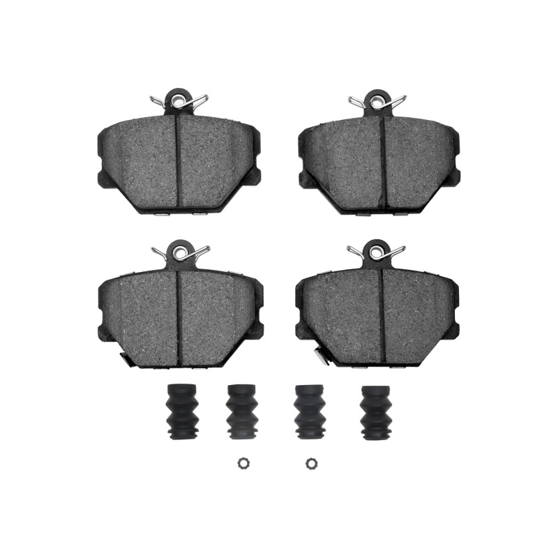 Smart Fortwo Brake Pads - Front - R1 Concepts - Semi Met - `05-`16